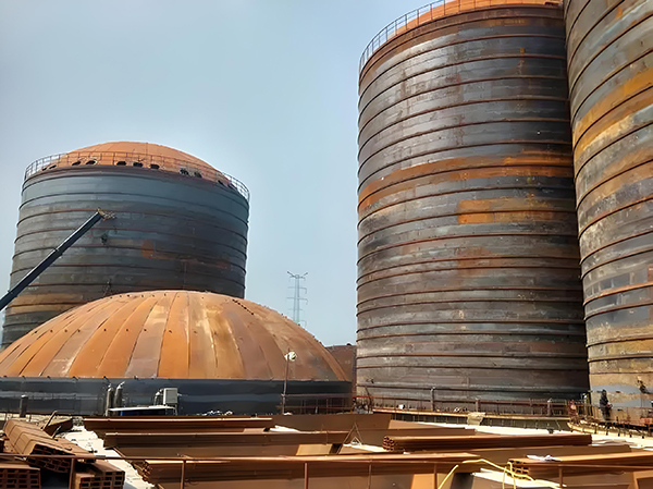 金州焦粉钢板仓